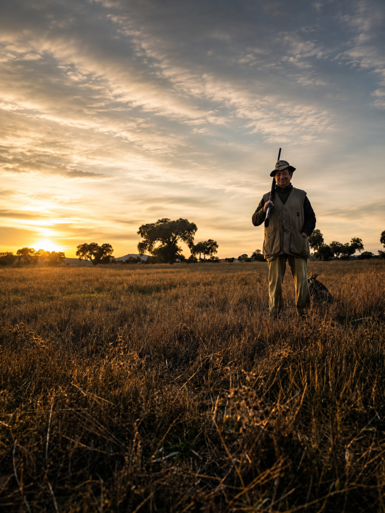 chasse à la grive en Espagne