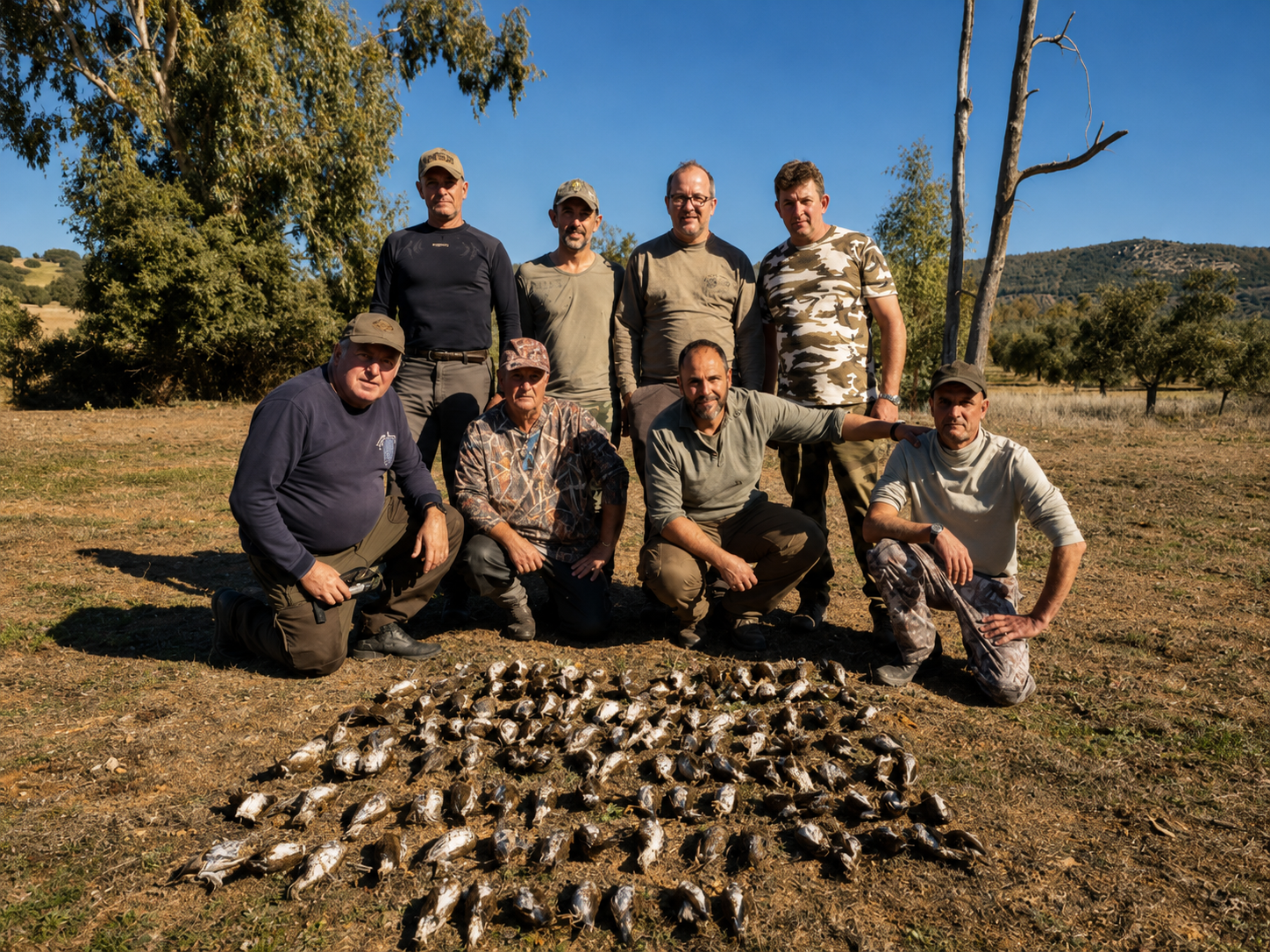 Journée de chasse à la grive